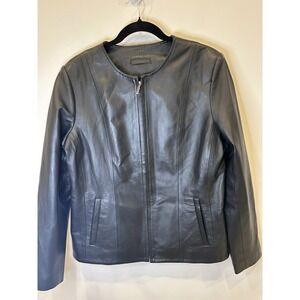 Azrah Traders Women's XL 100% Lambskin Leather Jacket